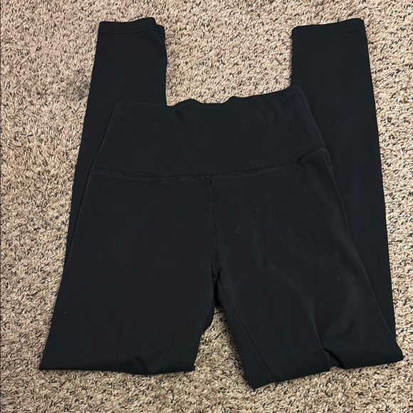 Women's Black High-Waisted Leggings - Picture 1 of 2